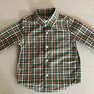 Janie and Jack cotton button down